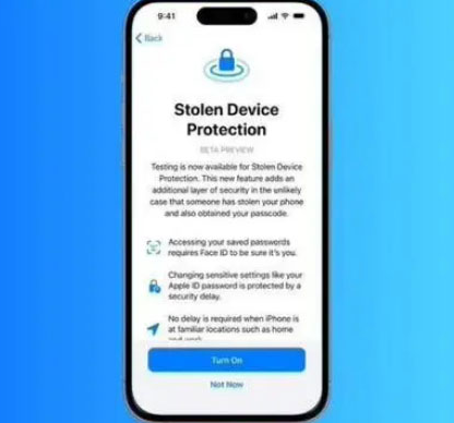 济南苹果授权维修店分享被盗设备保护功能开启方法 