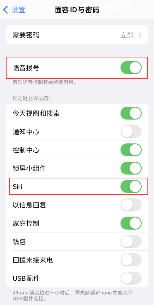 济南苹果维修网点分享不解锁 iPhone 的情况下通过 Siri 拨打电话的方法 